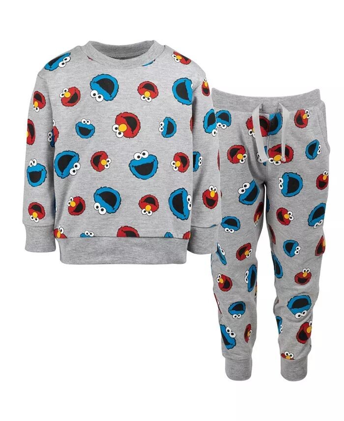 Комплект из толстовки и брюк из френч-терри для мальчиков (12 месяцев – 5 лет) Sesame Street, серый
Комплект из толстовки и брюк из френч-терри для мальчиков (12 месяцев – 5 лет) Sesame Street, серый