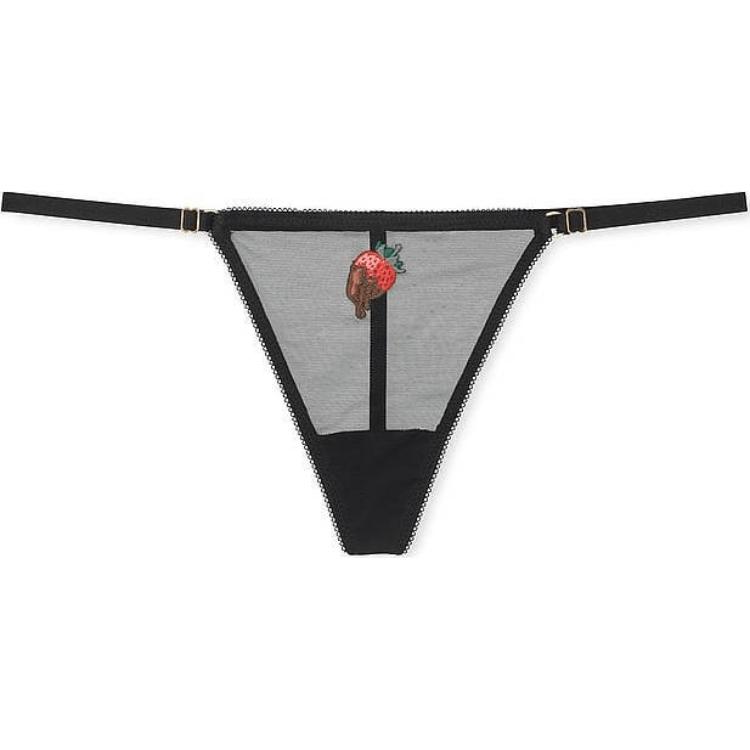 Женское танга Victoria's Secret, черный
Женское танга Victoria's Secret, черный