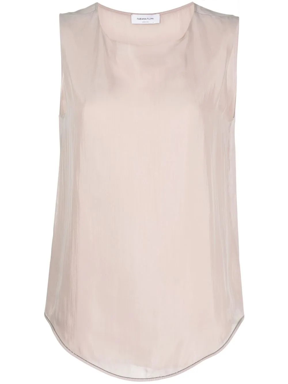 Топ с круглым вырезом Fabiana Filippi, розовый
Топ с круглым вырезом Fabiana Filippi, розовый