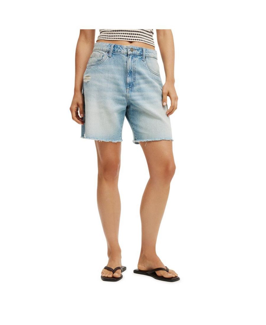 Женские свободные джинсовые шорты COTTON ON, Sunfaded blue rip
Женские свободные джинсовые шорты COTTON ON, Sunfaded blue rip