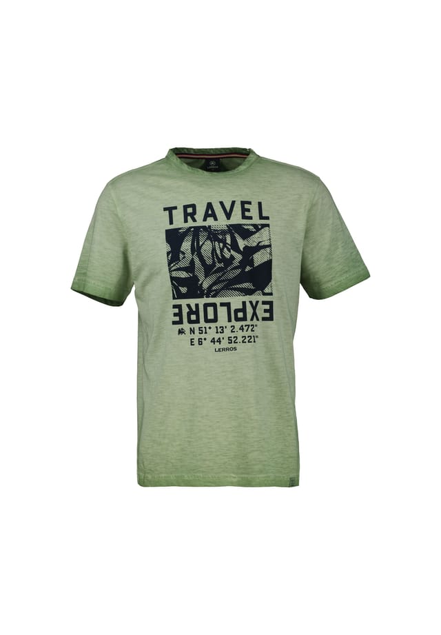Модная футболка с принтом на груди Lerros, зеленый
Модная футболка с принтом на груди Lerros, зеленый