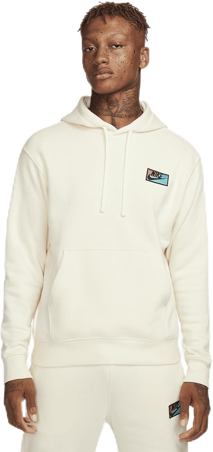 Толстовка с капюшоном Nike Men's Club Fleece Patch, Coconut Milk
Толстовка с капюшоном Nike Men's Club Fleece Patch, Coconut Milk