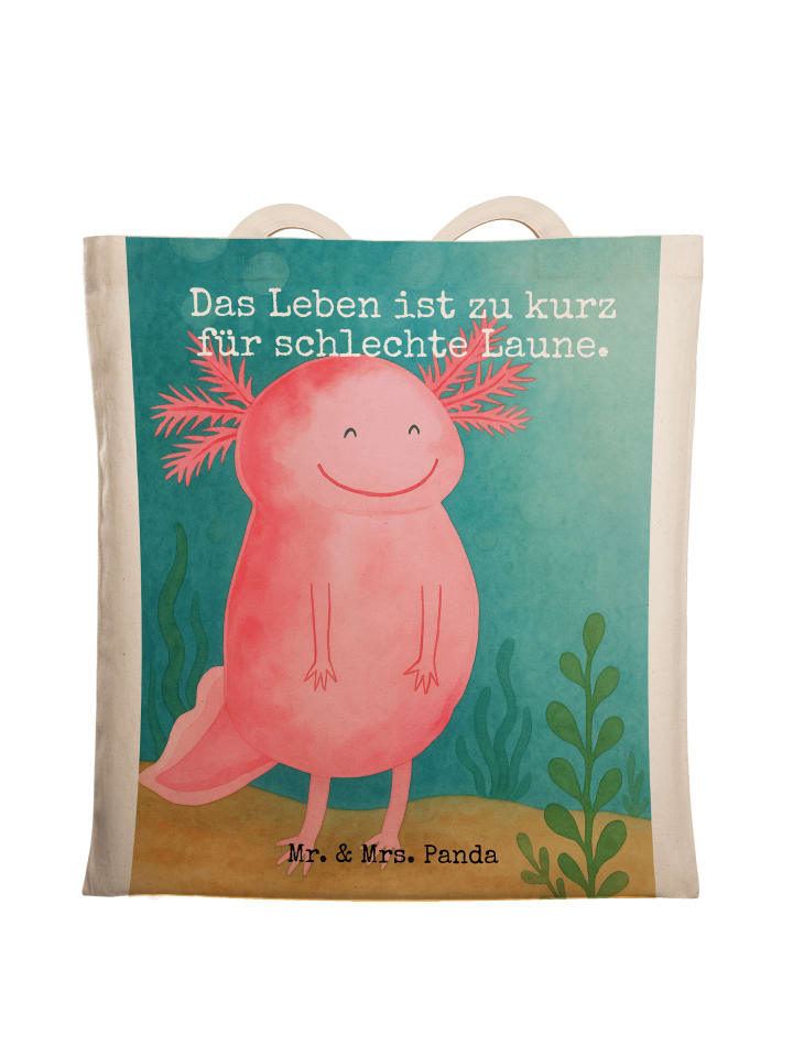 Mr. & Mrs. Panda Сумка с изображением аксолотля и надписью "Happy Design" белого цвета
Mr. & Mrs. Panda Сумка с изображением аксолотля и надписью "Happy Design" белого цвета