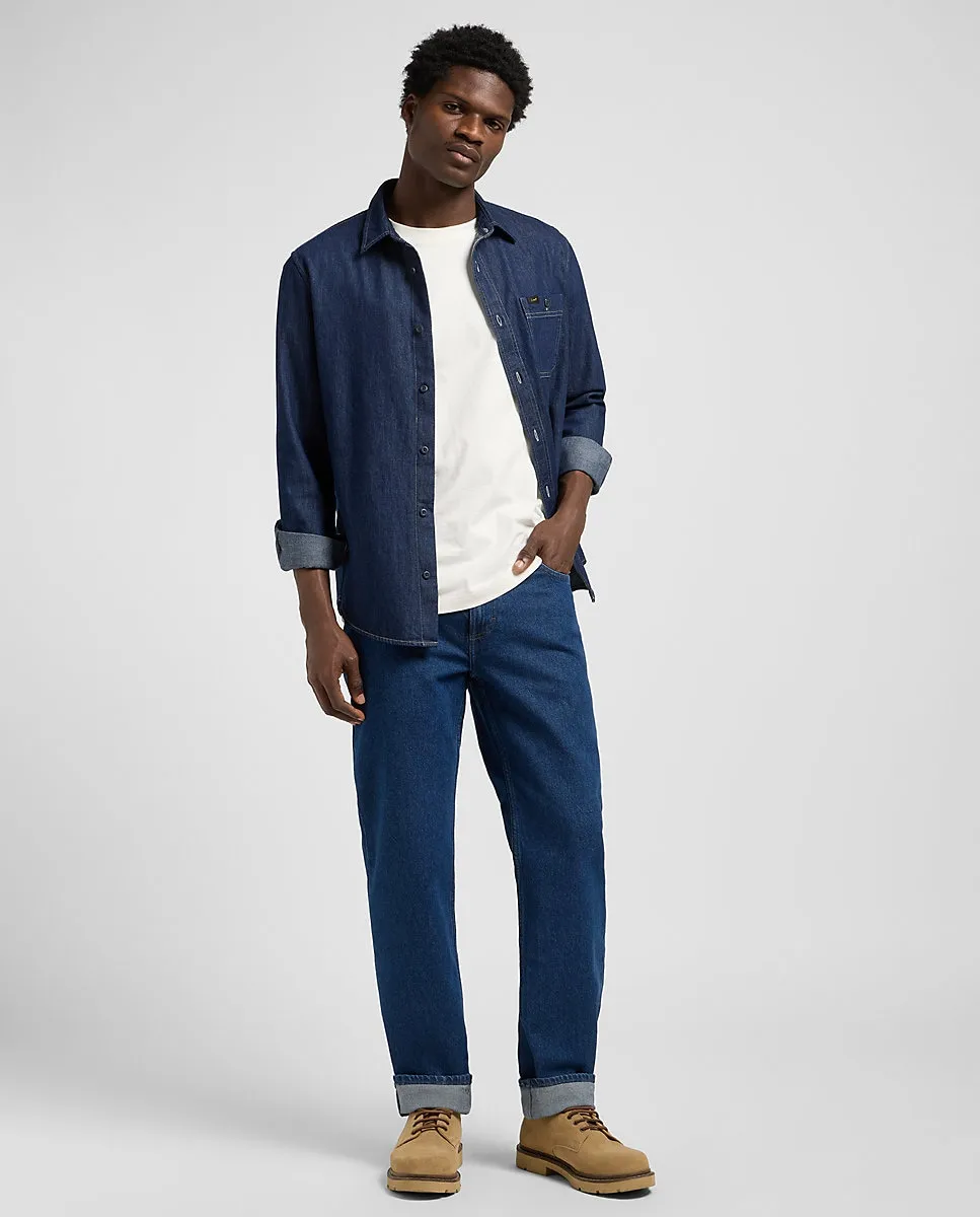 Мужские джинсы West классического кроя Lee, синий
Мужские джинсы West классического кроя Lee, синий