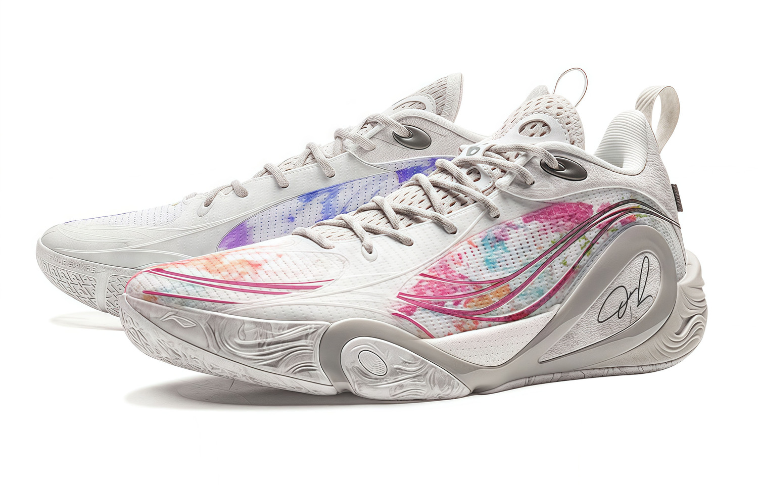 LINING Амортизирующие баскетбольные кроссовки low top с противоскользящим и износостойким покрытием мужские розовый фиолетовый mismatched
LINING Амортизирующие баскетбольные кроссовки low top с противоскользящим и износостойким покрытием мужские розовый фиолетовый mismatched