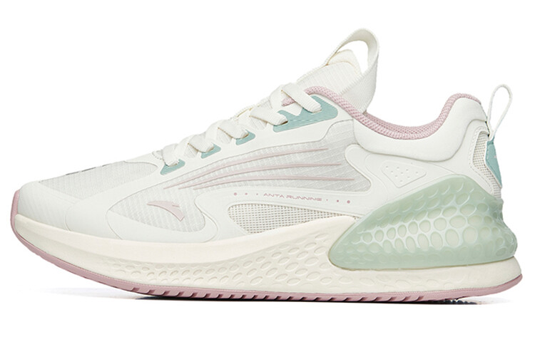 Кроссовки женские C37+ с низким верхом цвета слоновой кости/пепельно-лотосового/зеленого боба Anta
Кроссовки женские C37+ с низким верхом цвета слоновой кости/пепельно-лотосового/зеленого боба Anta