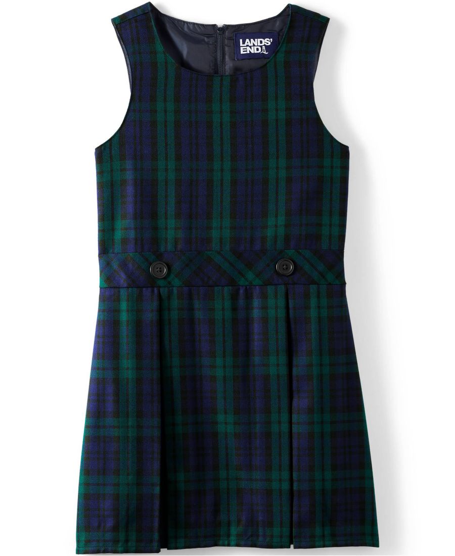 Плэйз-комбинезон до колена для девочек старшего возраста Lands' End, Plaid classic navy/evergreen
Плэйз-комбинезон до колена для девочек старшего возраста Lands' End, Plaid classic navy/evergreen