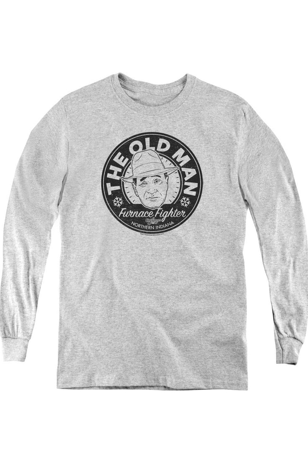 Футболка с длинным рукавом "A Christmas Story" в стиле Old Man Youth Gildan, Athletic Heather
Футболка с длинным рукавом "A Christmas Story" в стиле Old Man Youth Gildan, Athletic Heather