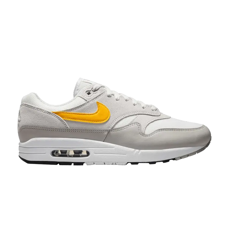Кроссовки Nike Air Max 1 Essential 'Summit White University Gold', серый
Кроссовки Nike Air Max 1 Essential 'Summit White University Gold', серый