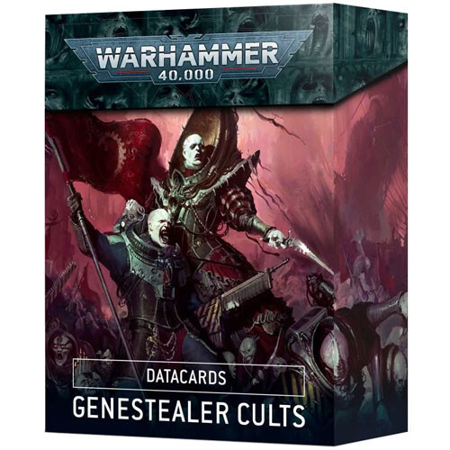Миниатюра Games Workshop Warhammer 40K: Datacards - Genestealer Cults (9th Edition)
Миниатюра Games Workshop Warhammer 40K: Datacards - Genestealer Cults (9th Edition)