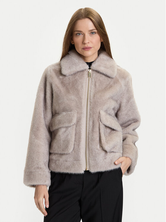 Меховое пальто regular fit CFC0122227003 Rinascimento, серый
Меховое пальто regular fit CFC0122227003 Rinascimento, серый