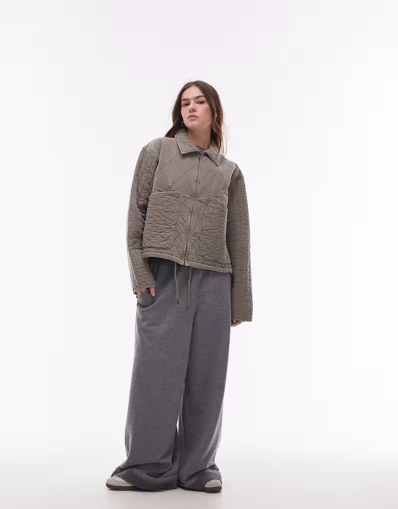 Куртка Topshop со стежкой серого цвета, Серый, Куртка Topshop со стежкой серого цвета
Куртка Topshop со стежкой серого цвета, Серый, Куртка Topshop со стежкой серого цвета