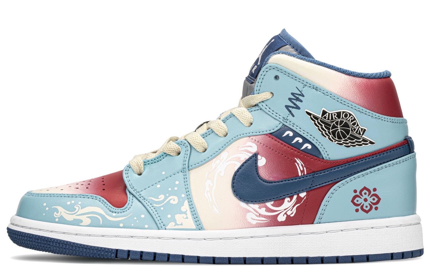 Jordan Air Jordan 1 винтажные баскетбольные кроссовки женские, Red and blue rice
Jordan Air Jordan 1 винтажные баскетбольные кроссовки женские, Red and blue rice