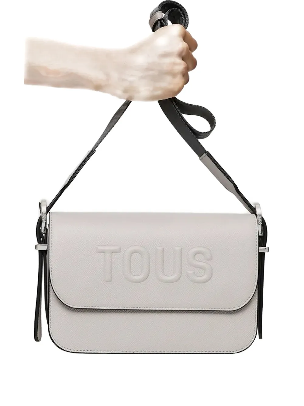 Сумка через плечо с тисненым логотипом Brenda TOUS, серый
Сумка через плечо с тисненым логотипом Brenda TOUS, серый