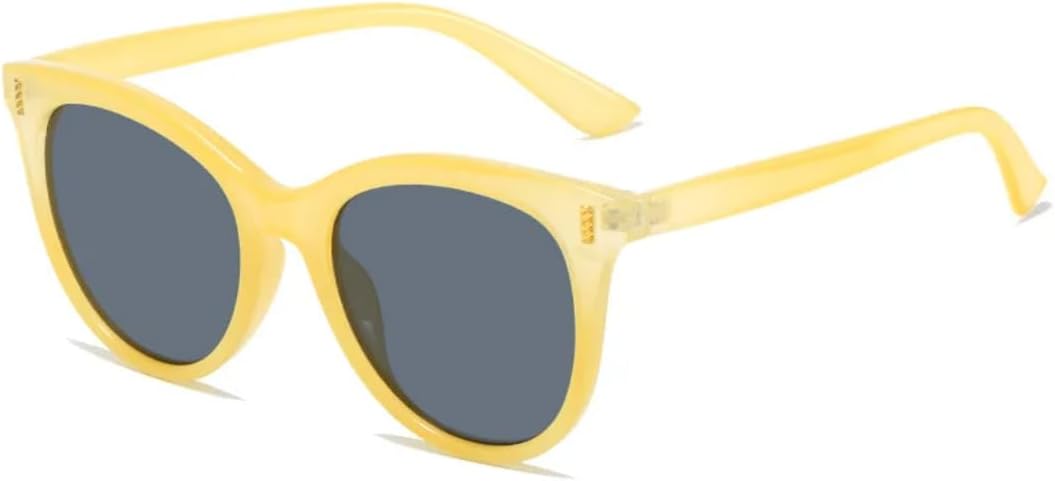 Солнцезащитные очки для мужчин и женщин - защита UV400 - круглая оправа в стиле панк конфетных цветов для занятий спортом на открытом воздухе и вождения DSVIGF, Yellow
Солнцезащитные очки для мужчин и женщин - защита UV400 - круглая оправа в стиле панк конфетных цветов для занятий спортом на открытом воздухе и вождения DSVIGF, Yellow