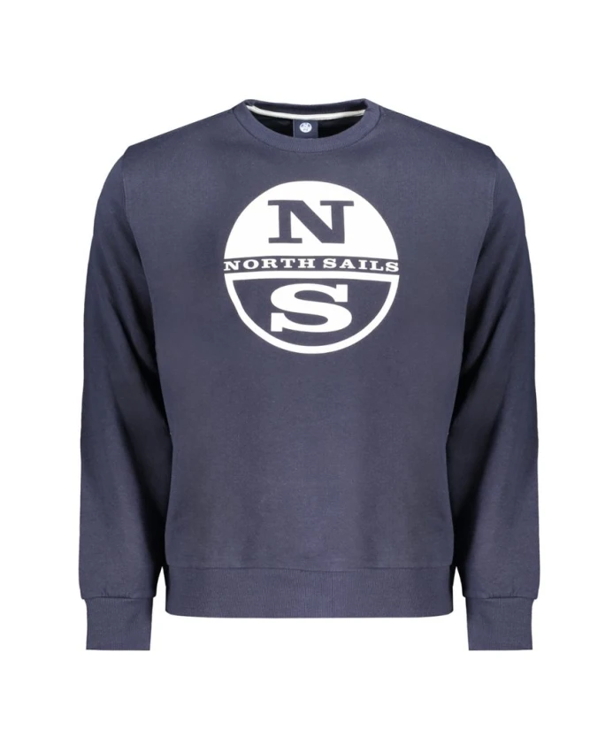 Синий хлопковый свитер с логотипом. North Sails, синий
Синий хлопковый свитер с логотипом. North Sails, синий