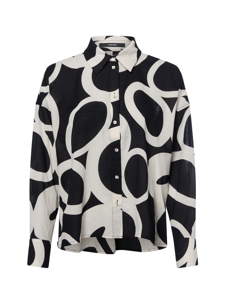 Блузка Zirveli черного и бежевого цветов Someday
Блузка Zirveli черного и бежевого цветов Someday