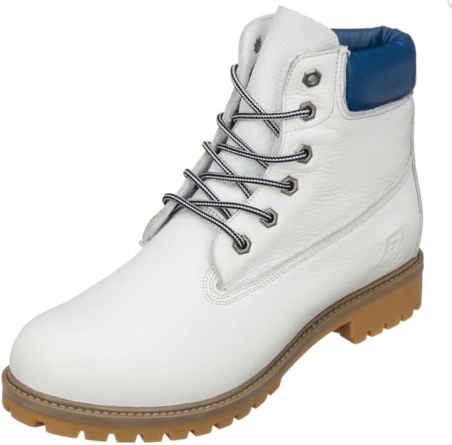 Мужские повседневные белые кожаные ботинки на шнуровке DALGALA большого размера - классические комфортные ботинки с круглым носком
Мужские повседневные белые кожаные ботинки на шнуровке DALGALA большого размера - классические комфортные ботинки с круглым носком