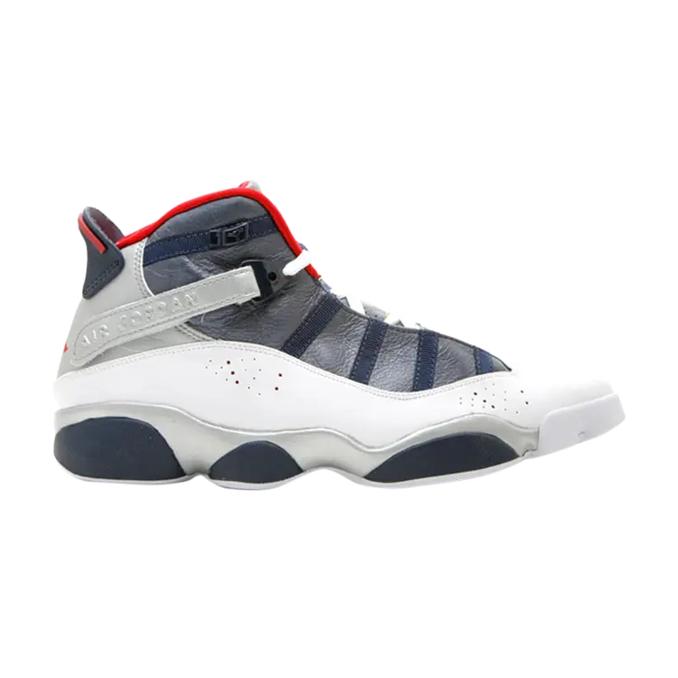 Кроссовки Air Jordan 6 Rings 'Olympic', белый
Кроссовки Air Jordan 6 Rings 'Olympic', белый