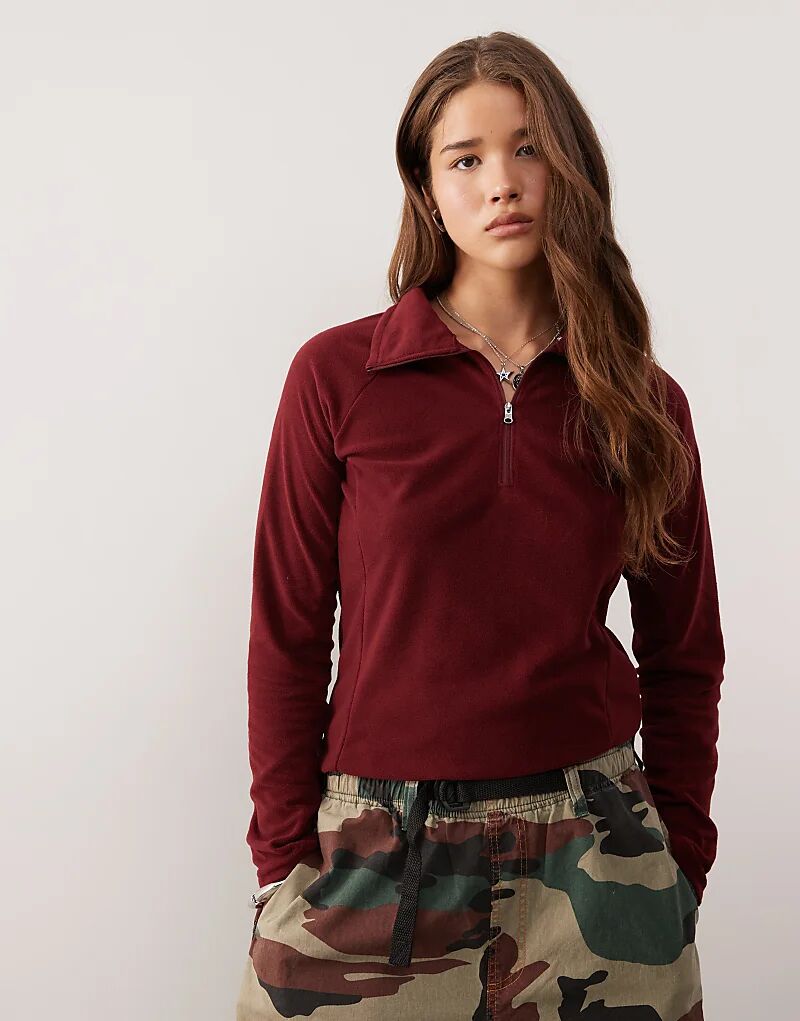 Флис Columbia Glacial IV с застежкой-молнией 1/2 цвета бордо
Флис Columbia Glacial IV с застежкой-молнией 1/2 цвета бордо