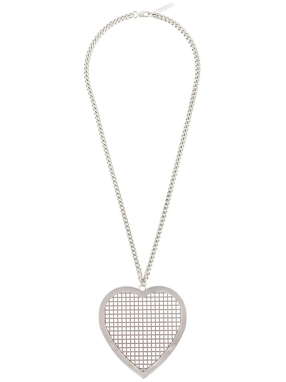 Колье с подвеской в форме сердца Givenchy, металлик
Колье с подвеской в форме сердца Givenchy, металлик