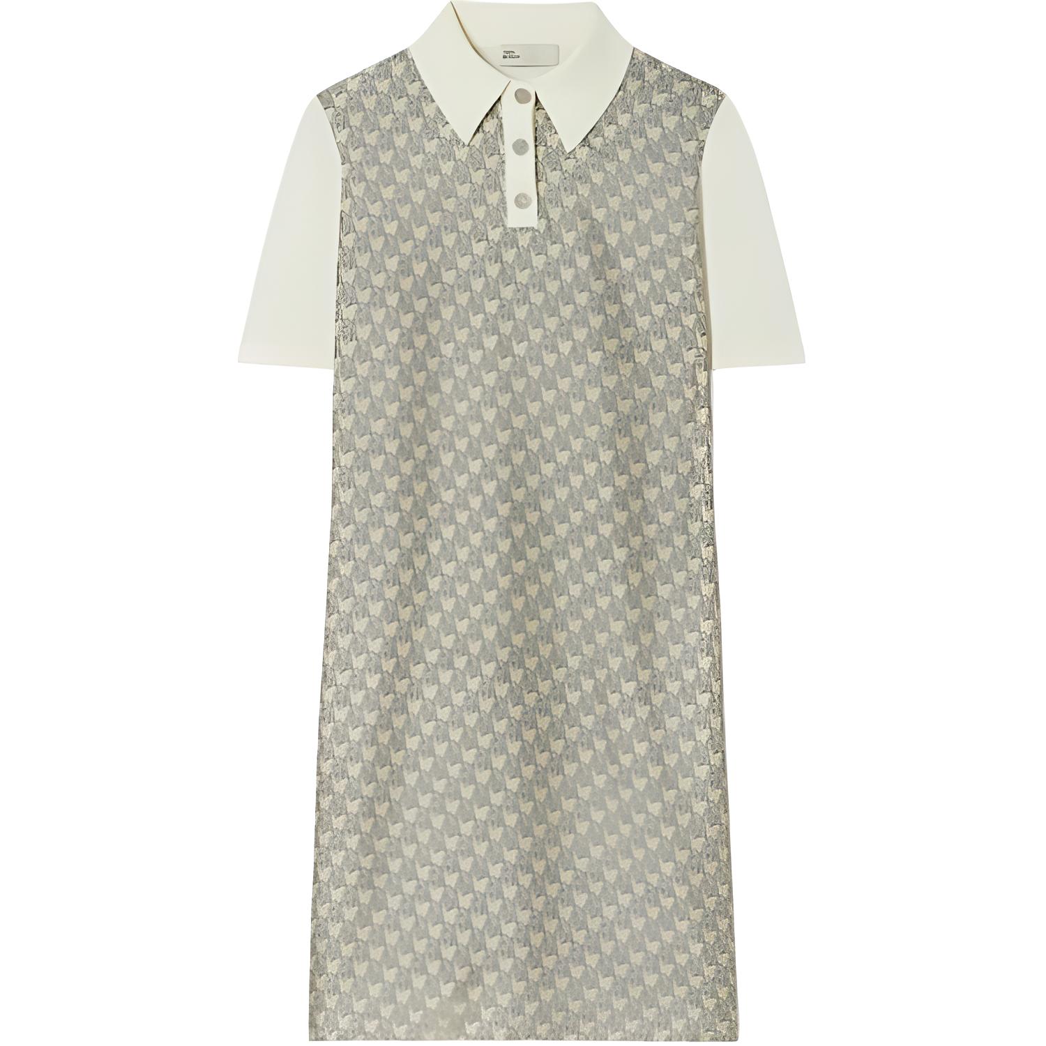 Футболка поло из шелка спереди TORY BURCH, цвет слоновая кость белый
Футболка поло из шелка спереди TORY BURCH, цвет слоновая кость белый