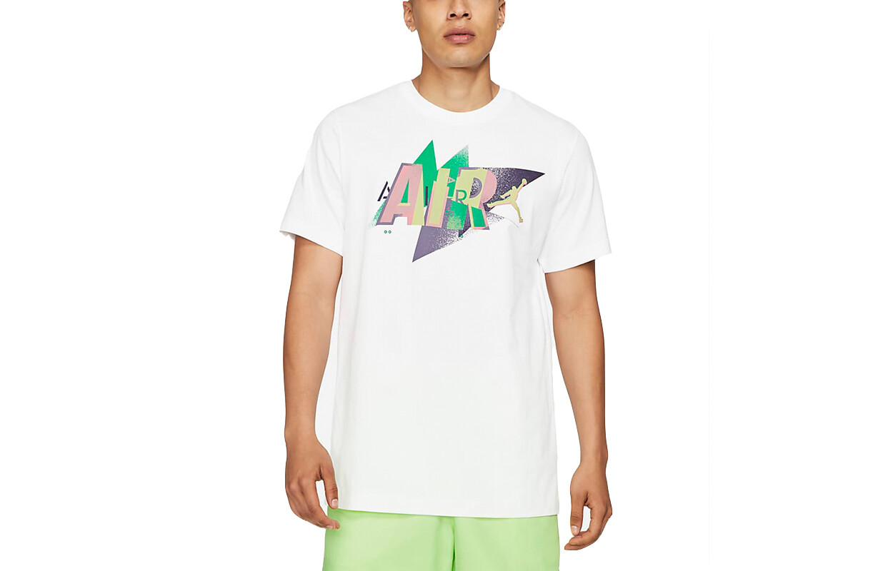 Футболка Air мужская белая Jordan, белый 
Футболка Air мужская белая Jordan, белый