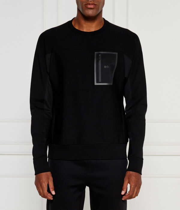 Свитшот мужской Boss Green с нагрудным карманом, черный
Свитшот мужской Boss Green с нагрудным карманом, черный