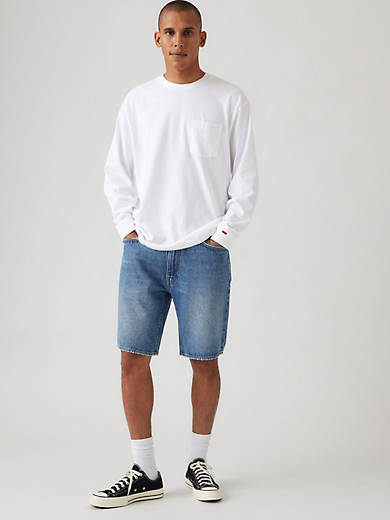 454 Мужские шорты свободного покроя 10 дюймов Levi's, цвет My Frequency - Medium Wash
454 Мужские шорты свободного покроя 10 дюймов Levi's, цвет My Frequency - Medium Wash