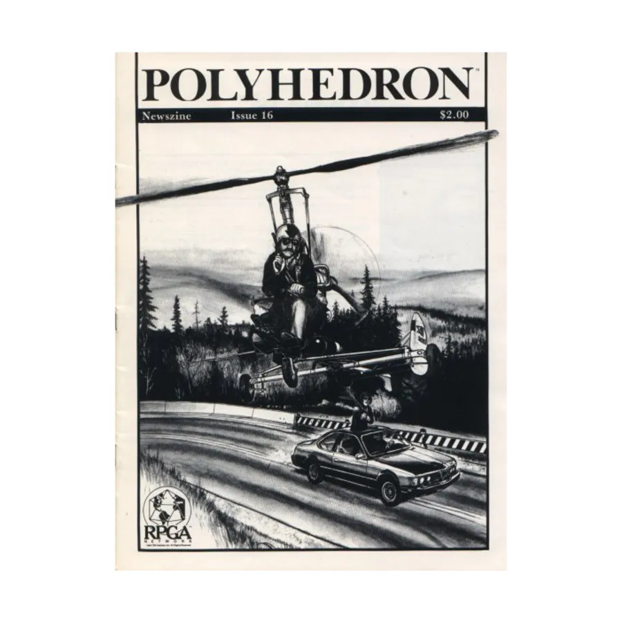 Журнал #16 "The Riddle of Dolmen Moor", Polyhedron Magazine #01 - #50
Журнал #16 "The Riddle of Dolmen Moor", Polyhedron Magazine #01 - #50
