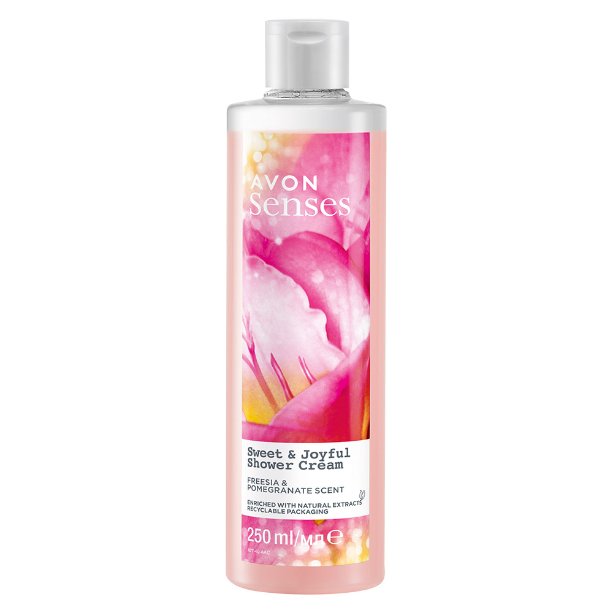 Avon, Гель для душа Sweet & Joyful Frezja Гранат, 250 мл
Avon, Гель для душа Sweet & Joyful Frezja Гранат, 250 мл