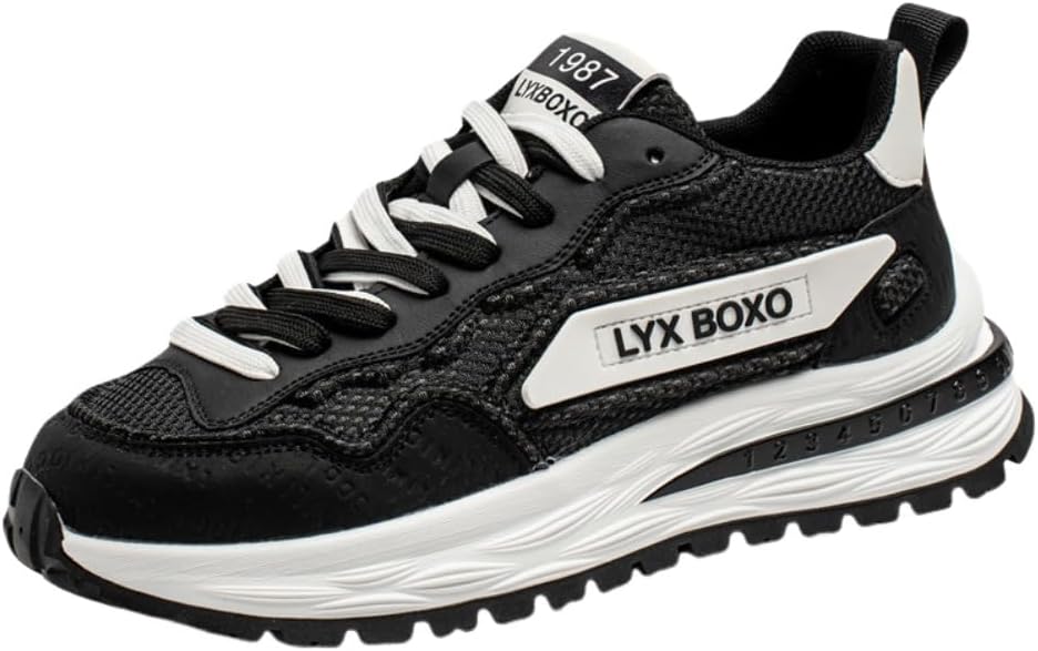 Мужские дышащие кроссовки-сетчатые для тенниса и прогулок, широкие корейского стиля с толстой подошвой, кроссовки для широкой стопы Lexamen, черный
Мужские дышащие кроссовки-сетчатые для тенниса и прогулок, широкие корейского стиля с толстой подошвой, кроссовки для широкой стопы Lexamen, черный