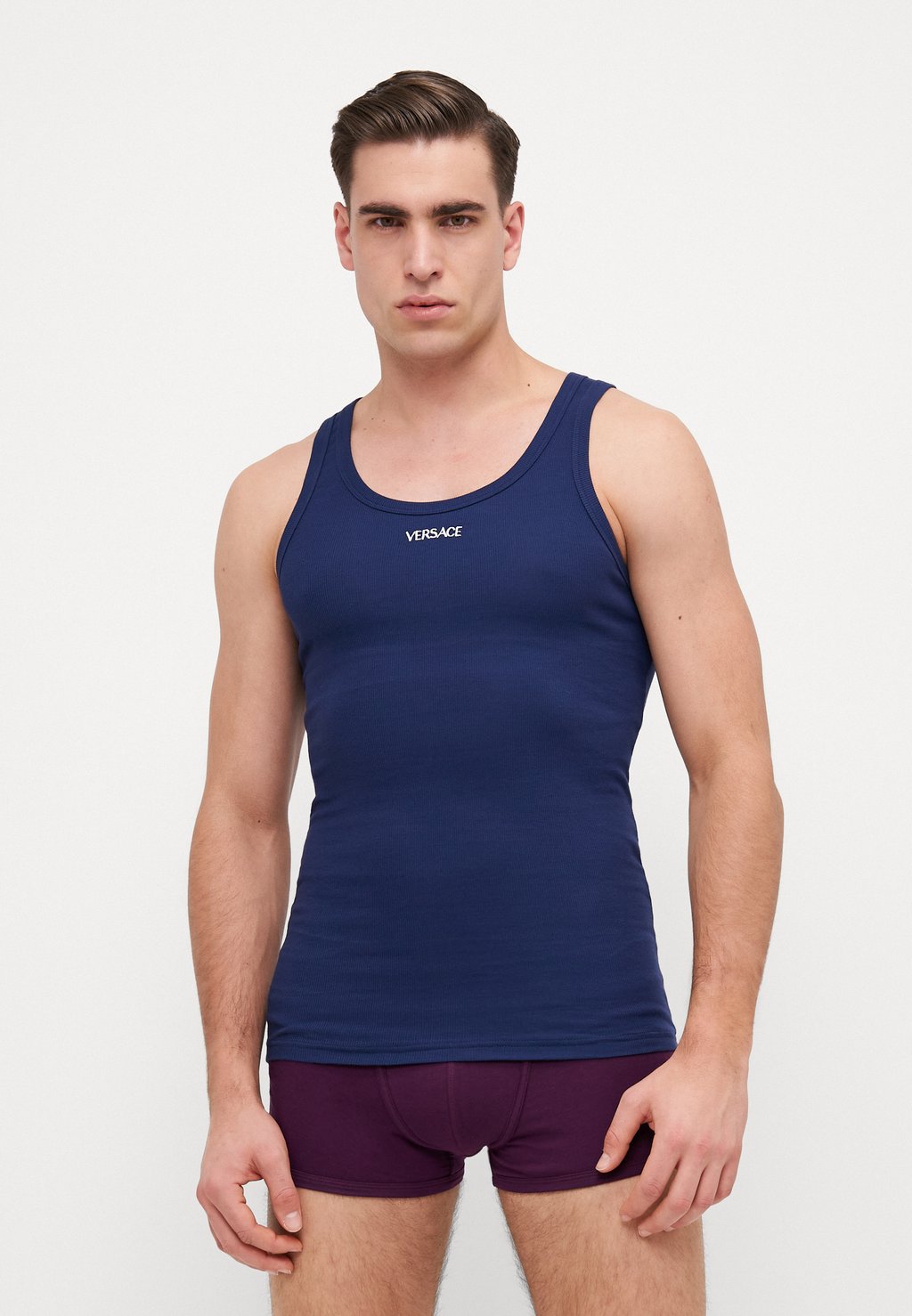 Майка UNDERWEAR TOP Versace, темно-синий
Майка UNDERWEAR TOP Versace, темно-синий