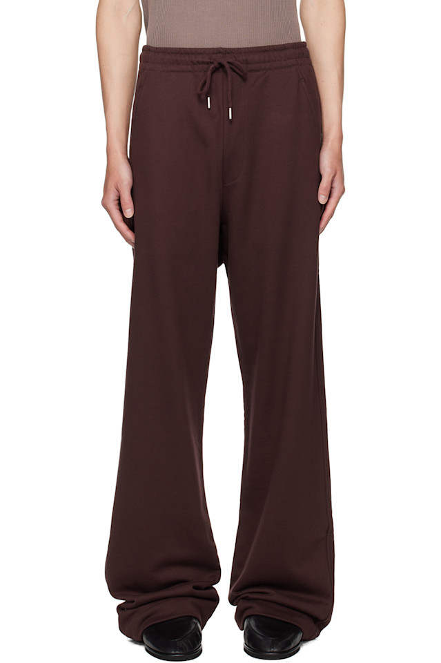 Спортивные штаны на шнуровке Dries Van Noten, Burgundy
Спортивные штаны на шнуровке Dries Van Noten, Burgundy