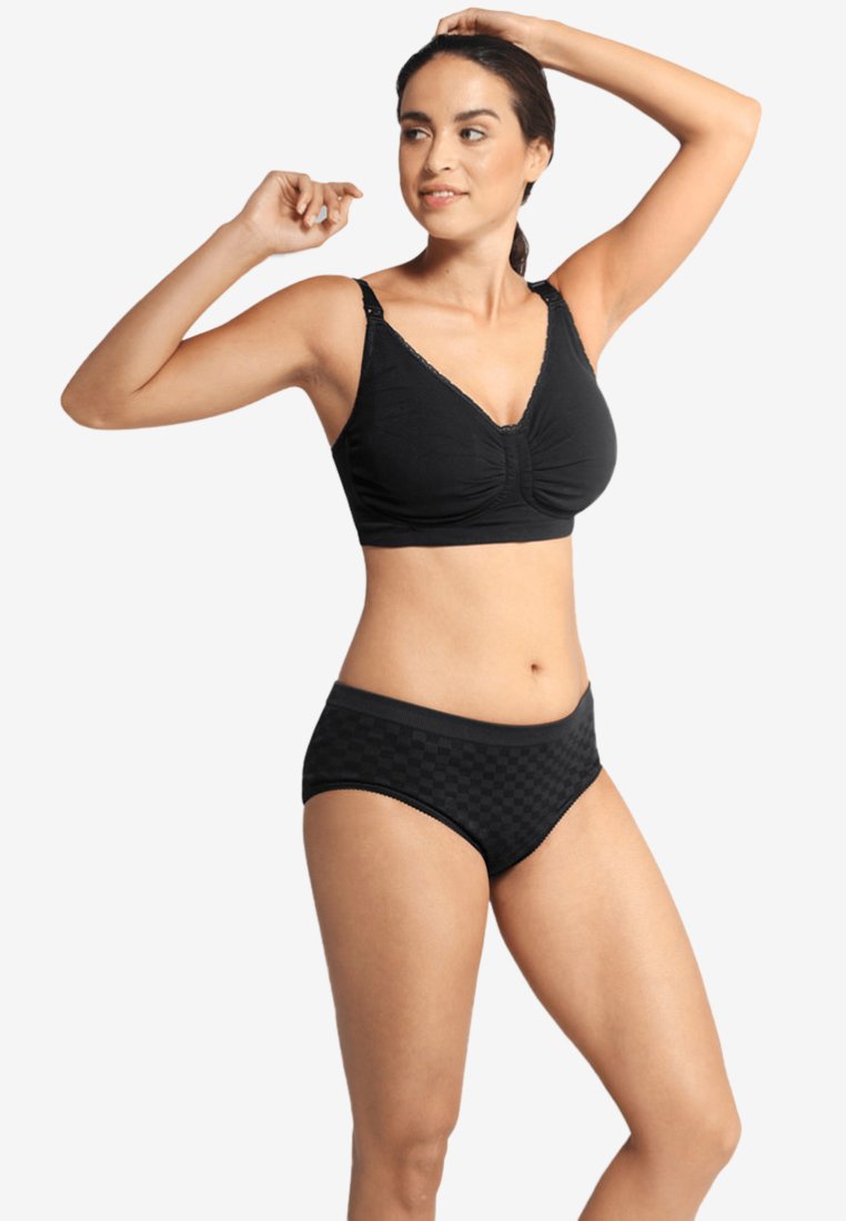 Бюстье MATERNITY & NURSING BRA WITH PADDED CARRI-GEL SUPPORT Carriwell, черный
Бюстье MATERNITY & NURSING BRA WITH PADDED CARRI-GEL SUPPORT Carriwell, черный