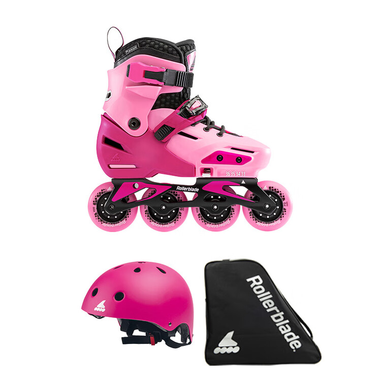RollerBlade Детские роликовые коньки для девочек, регулируемые, Rose Pink_Black, Premium Package B, размер S (29-32)
RollerBlade Детские роликовые коньки для девочек, регулируемые, Rose Pink_Black, Premium Package B, размер S (29-32)
