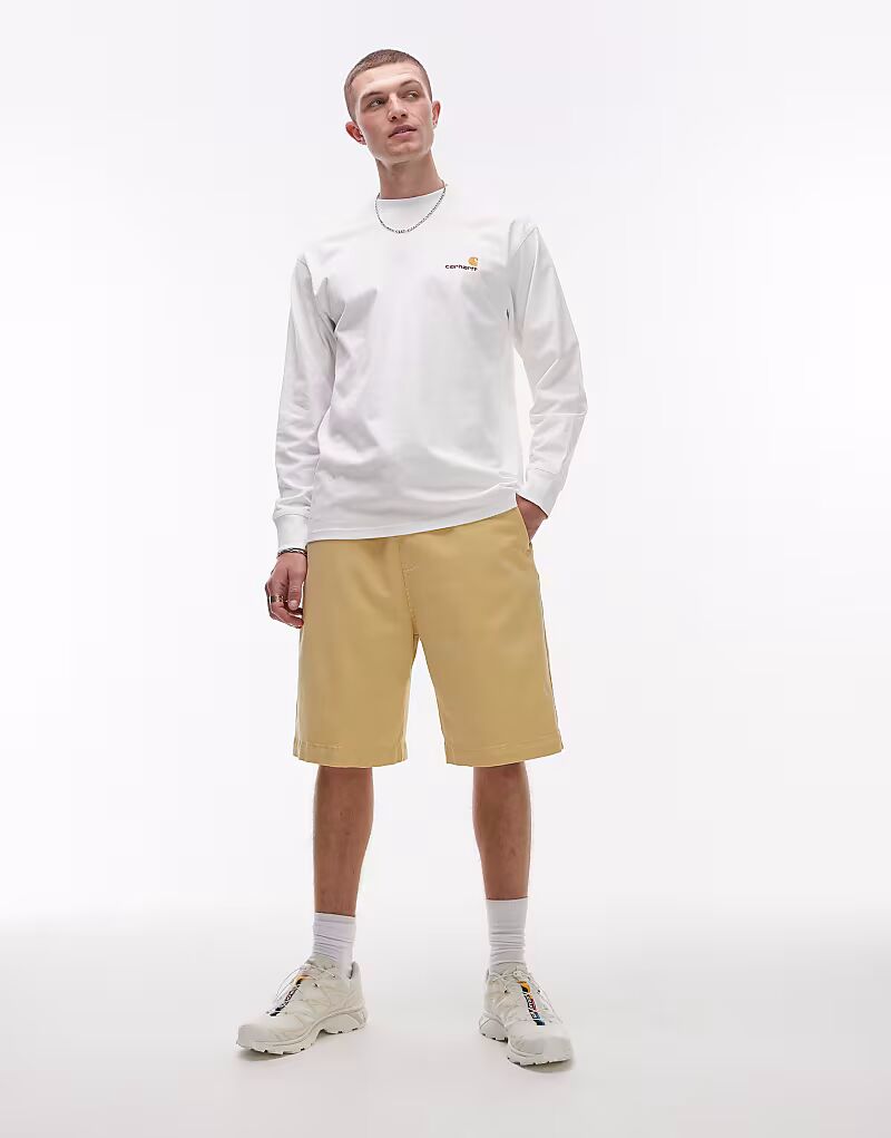 Шорты Carhartt WIP Floyde желтого цвета
Шорты Carhartt WIP Floyde желтого цвета