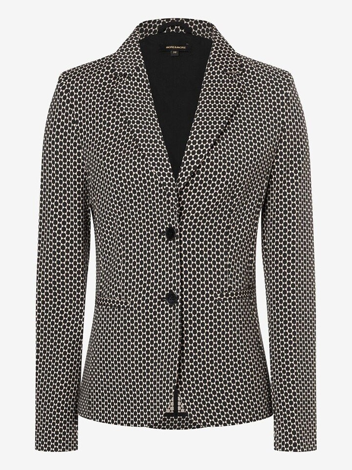 Блейзер More & More, черный/белый
Блейзер More & More, черный/белый