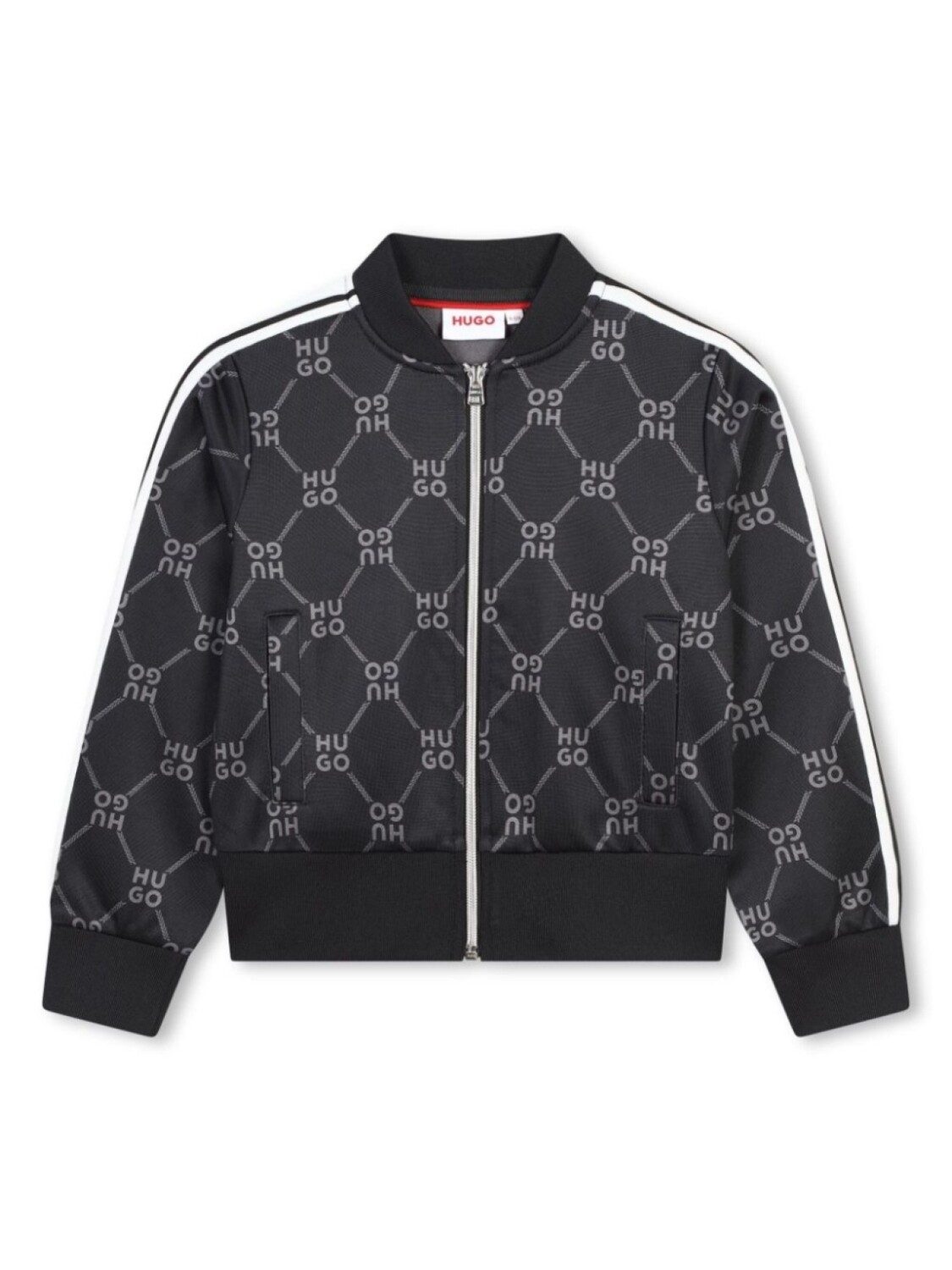 HUGO KIDS кардиган на молнии с логотипом, черный
HUGO KIDS кардиган на молнии с логотипом, черный