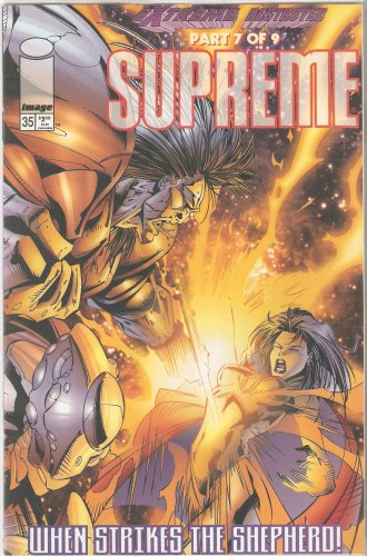 Supreme #35 (Extreme Destroyer Part 7 of 9) Vol. 2 January 1996 (Image Comics)
Supreme #35 (Extreme Destroyer Part 7 of 9) Vol. 2 January 1996 (Image Comics)