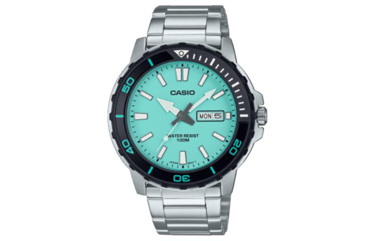 Унисекс классические зеленые часы MTD-125D-2A2V CASIO
Унисекс классические зеленые часы MTD-125D-2A2V CASIO