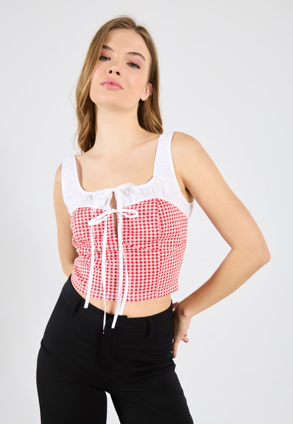 Топ Blouse Even&Odd, красный 
Топ Blouse Even&Odd, красный