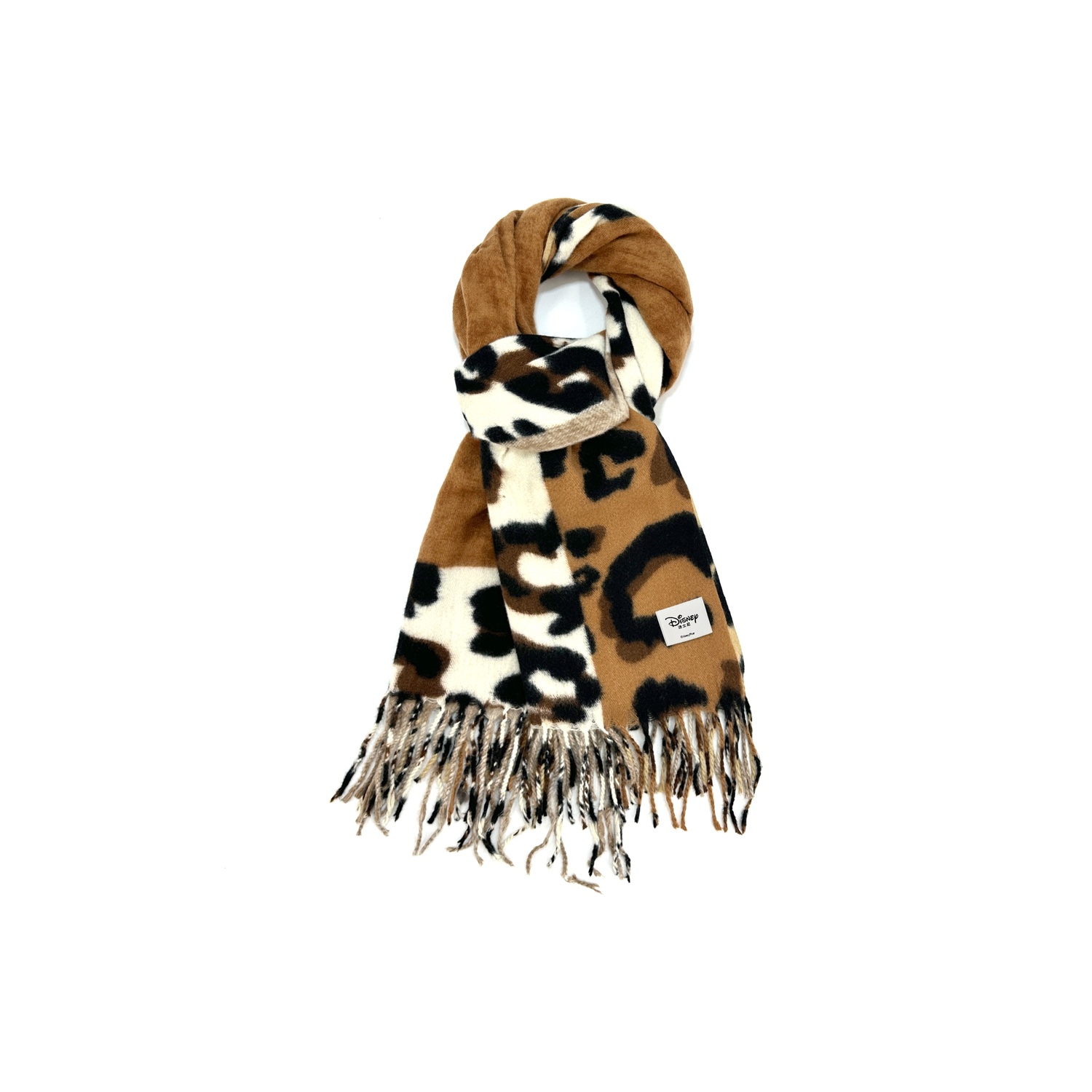 Disney Вязаный шарф унисекс, Dark Camel+White
Disney Вязаный шарф унисекс, Dark Camel+White