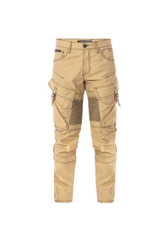 Брюки-Карго с карманами на штанинах Cipo & Baxx, цвет mustard
Брюки-Карго с карманами на штанинах Cipo & Baxx, цвет mustard