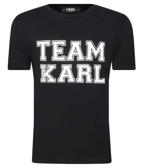 Футболки Regular fit Karl Lagerfeld Kids, черный 
Футболки Regular fit Karl Lagerfeld Kids, черный