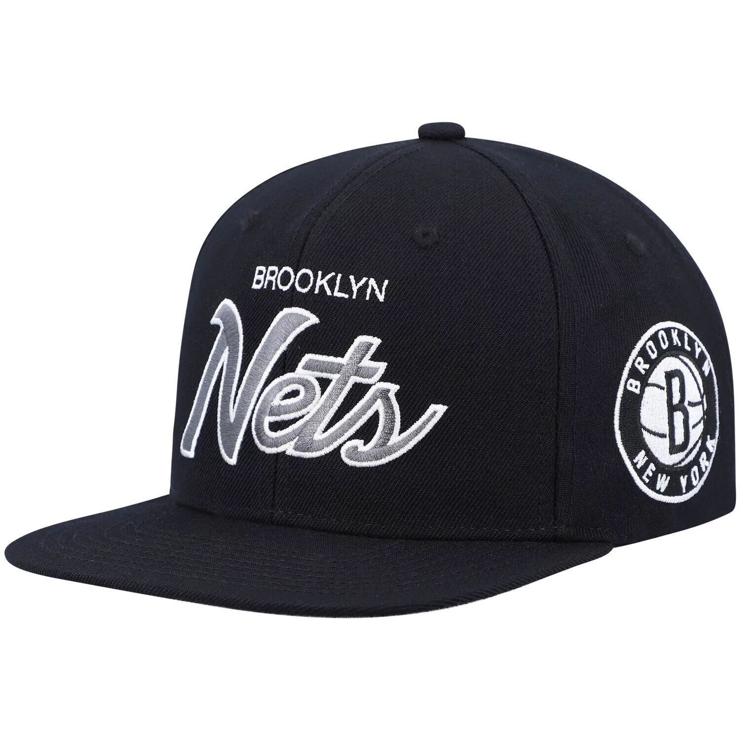 Мужская черная кепка Mitchell & Ness Brooklyn Nets Hardwood Classics Script 2.0 Snapback
Мужская черная кепка Mitchell & Ness Brooklyn Nets Hardwood Classics Script 2.0 Snapback