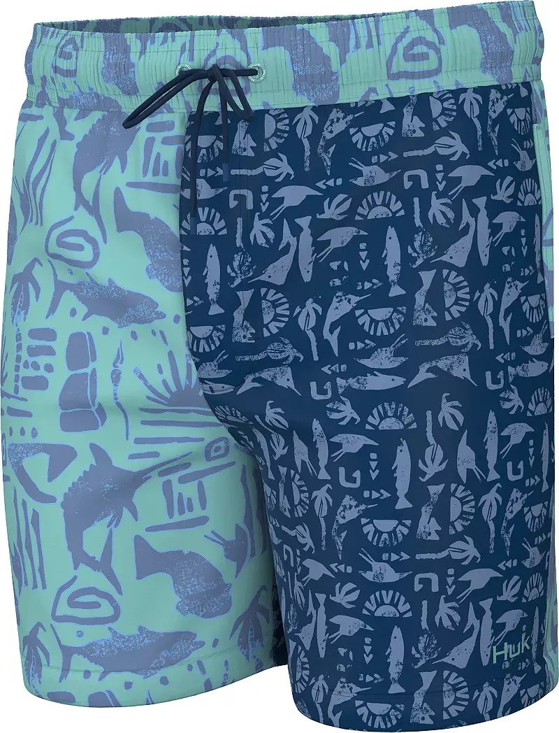 Шорты для плавания HUK Tiki Beach Pursuit Volley для мальчиков, цвет Marine blue
Шорты для плавания HUK Tiki Beach Pursuit Volley для мальчиков, цвет Marine blue