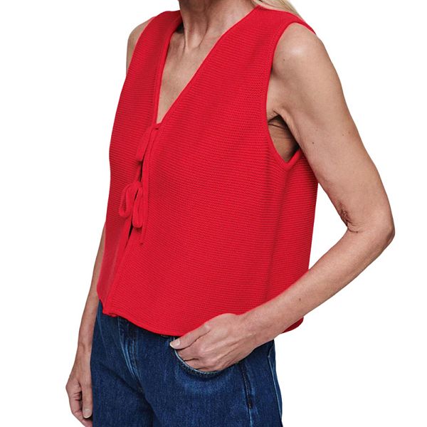 Женская летняя майка с полосками и завязками из кроличьего волоса Joyjoy, Red
Женская летняя майка с полосками и завязками из кроличьего волоса Joyjoy, Red