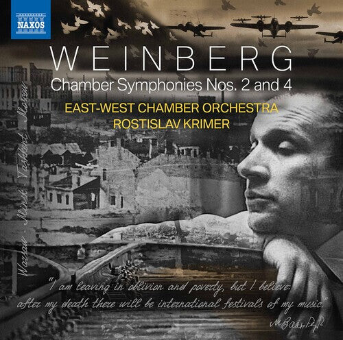 CD диск Weinberg / East-West Chamber Orch / Krimer: Chamber Symphonies 2 & 4
CD диск Weinberg / East-West Chamber Orch / Krimer: Chamber Symphonies 2 & 4