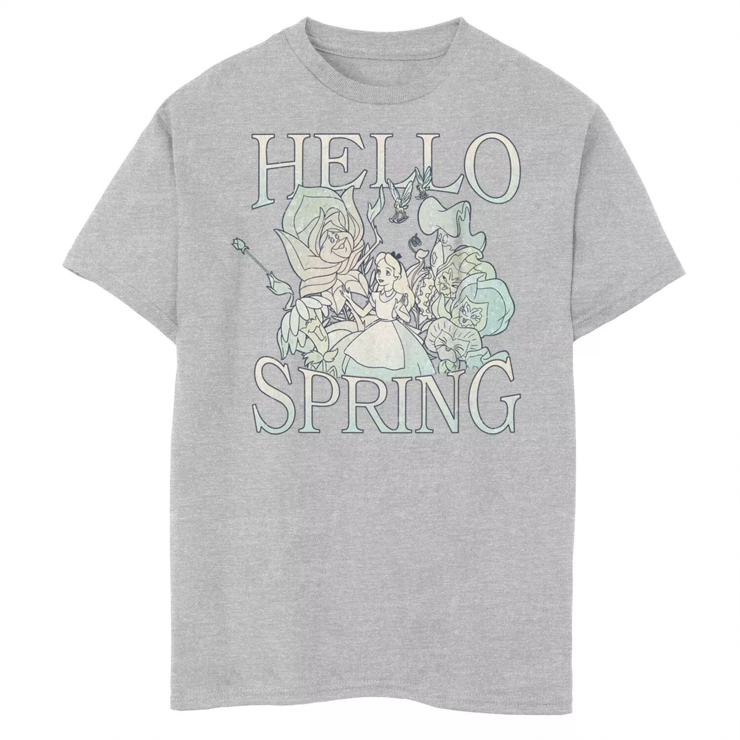 Футболка Disney's Alice In Wonderland для мальчиков 8–20 лет с рисунком Hello Spring Disney
Футболка Disney's Alice In Wonderland для мальчиков 8–20 лет с рисунком Hello Spring Disney